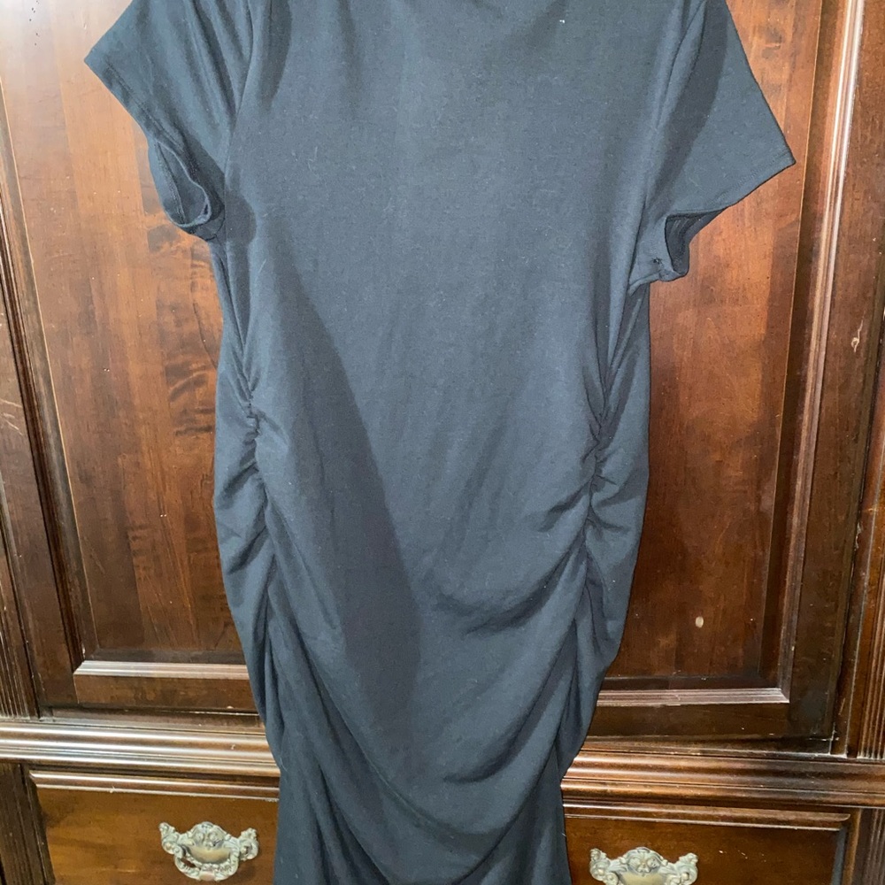 Black Maternity Dress - Picture 2 of 2